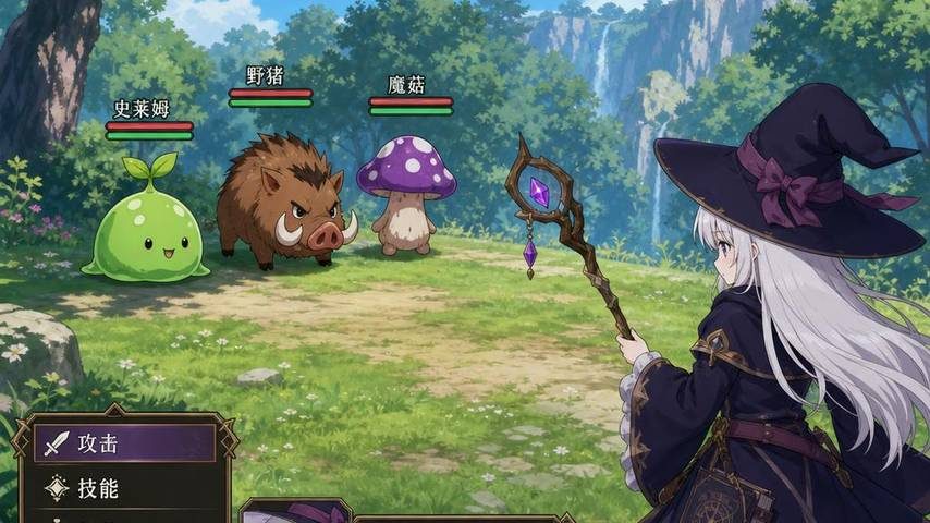 魔女秘药 角色养成 演示图 6