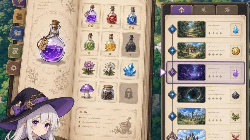 魔女秘药 场景演出 详情图 2