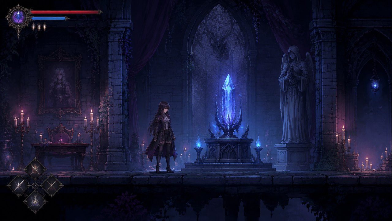 哥特少女勇闯恶魔城2 角色养成 资料图 1