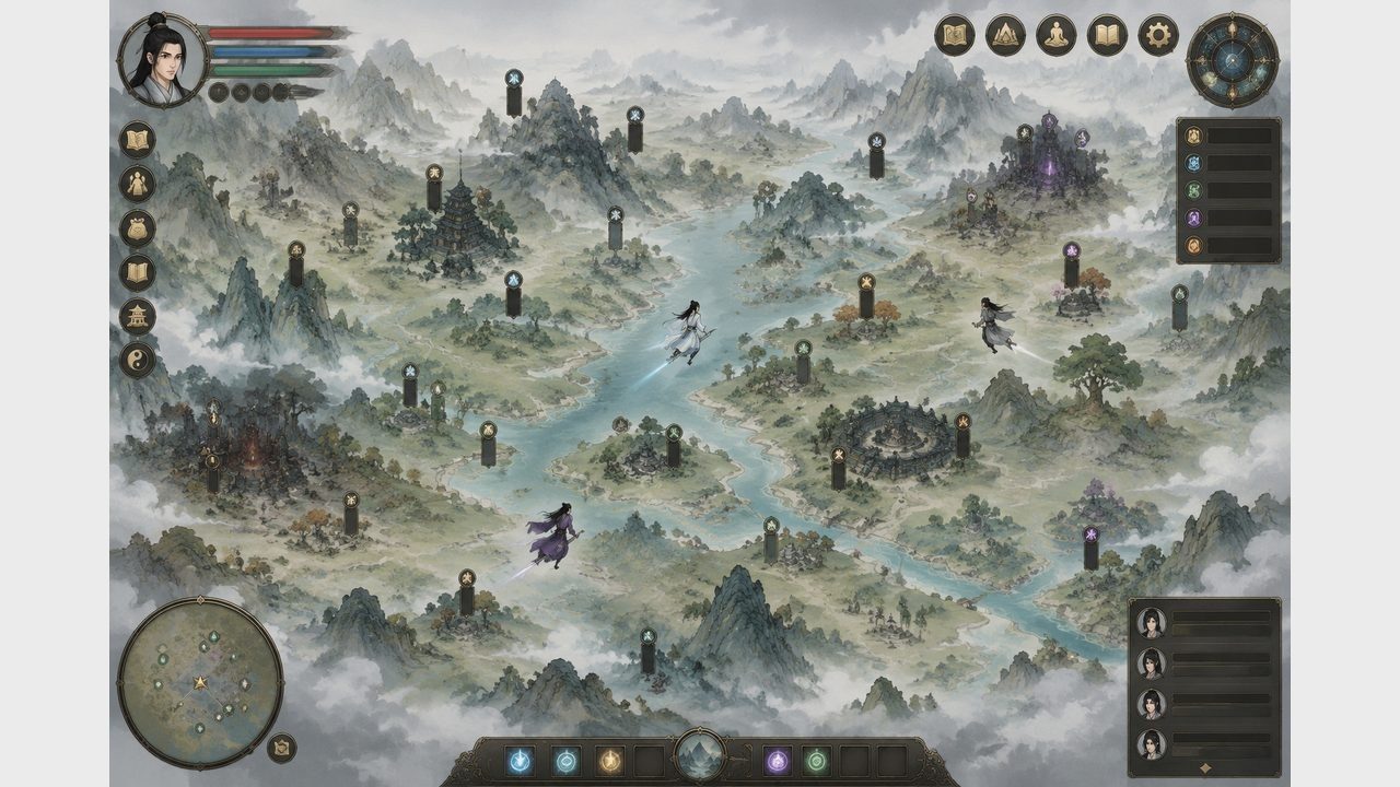 鬼谷八荒 角色养成 预览图 2