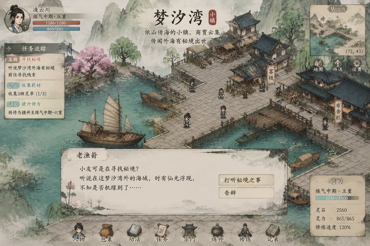 谪仙索欢录 国风仙侠 预览图 7
