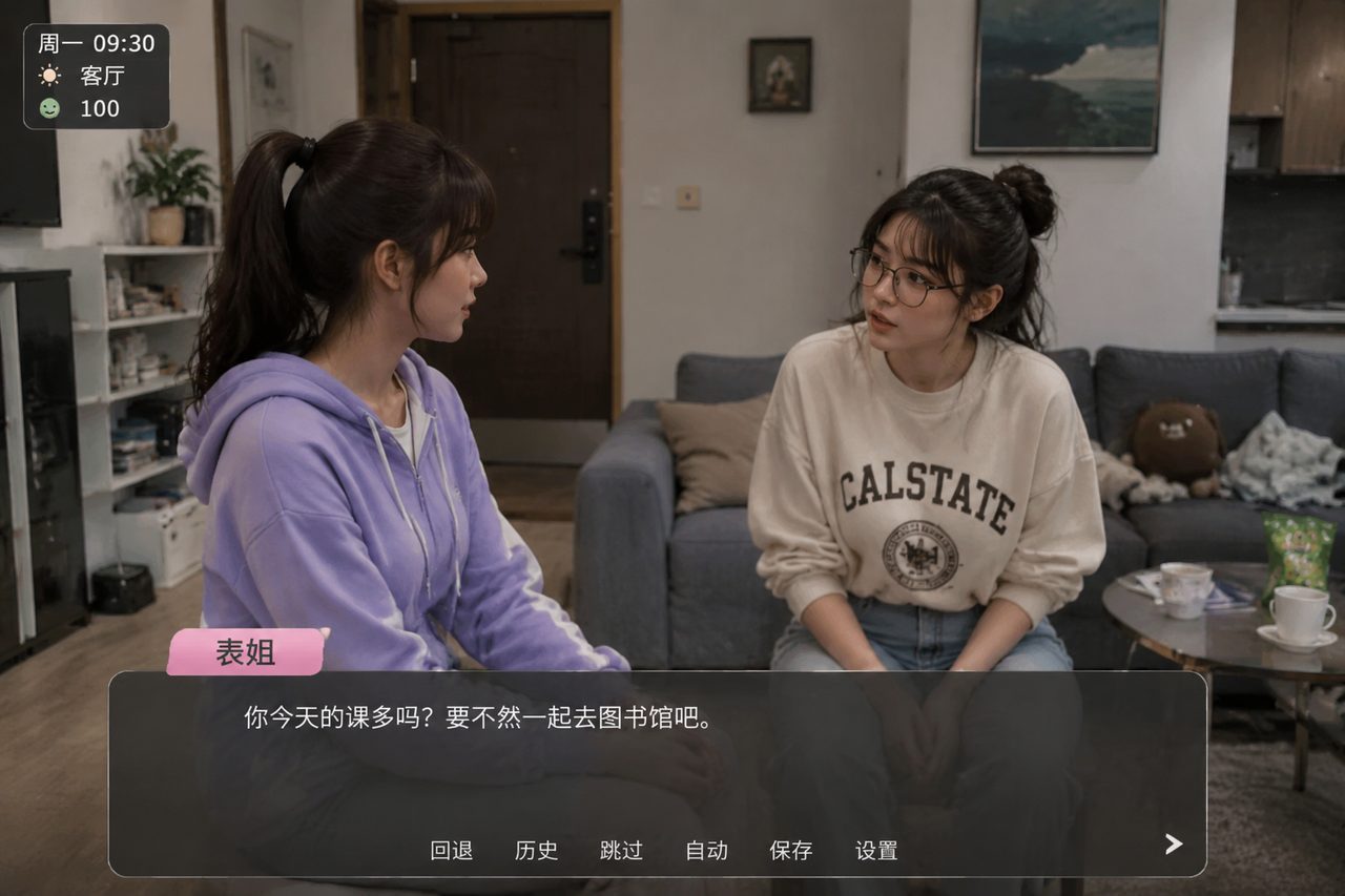 我的可爱表姐 剧情互动 玩法截图 7