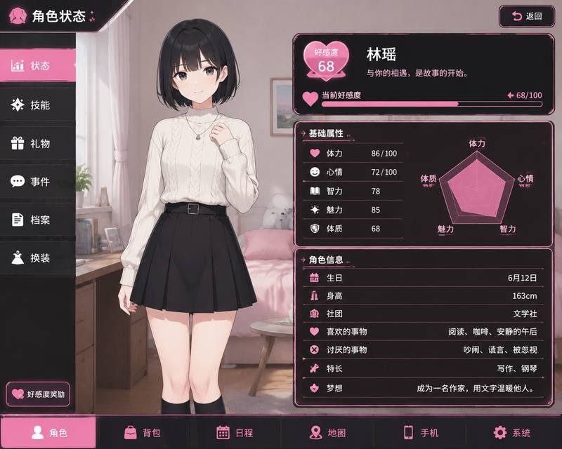 ROOM 操作界面 实机截图 1