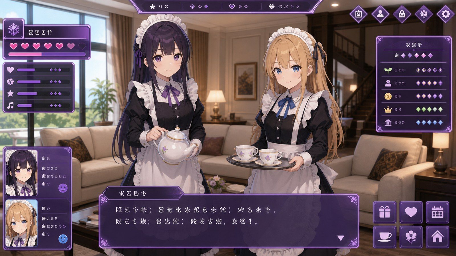 姊妹的侍奉 角色路线 实机截图 6