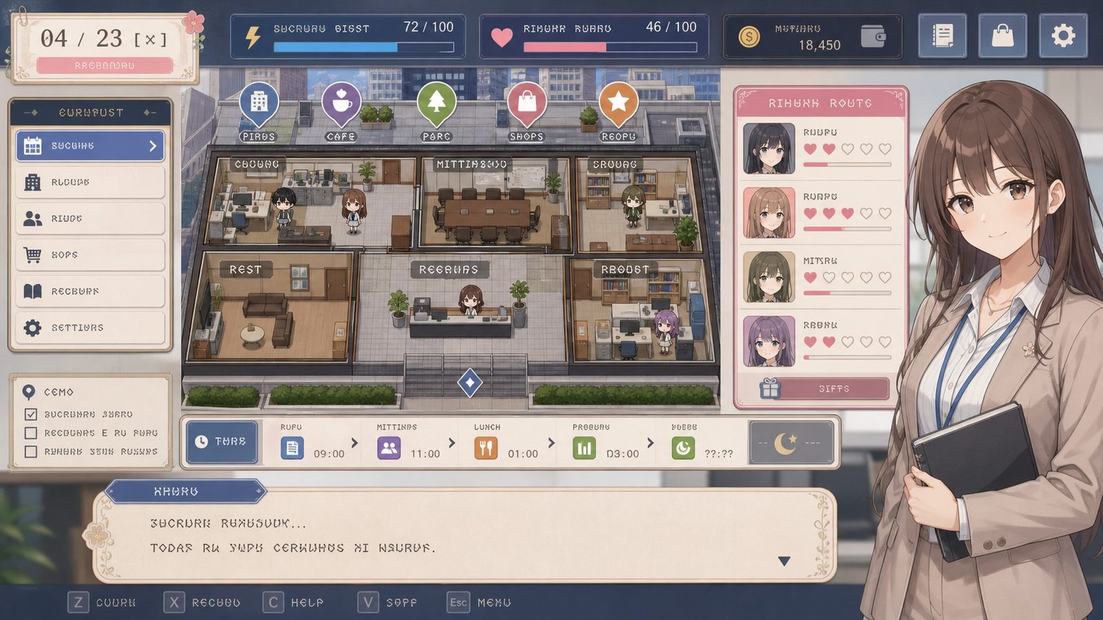 职场女友带回家v1 操作界面 展示图 4