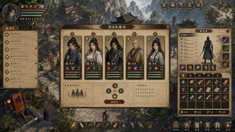 金庸群侠传5爱与死仙狐MOD六周年 中文界面 实机截图 5