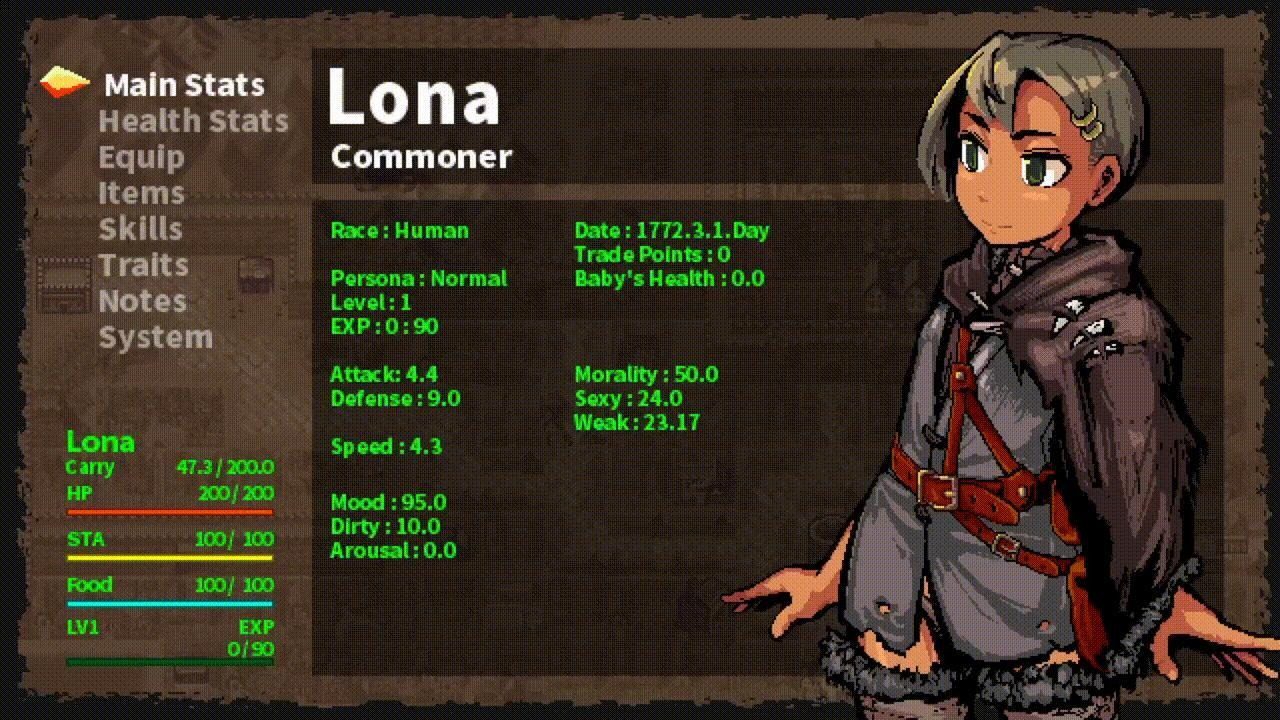 洛娜的世界LonaB 洛娜的世界LonaB汉化版下载队友和任务说明 封面图