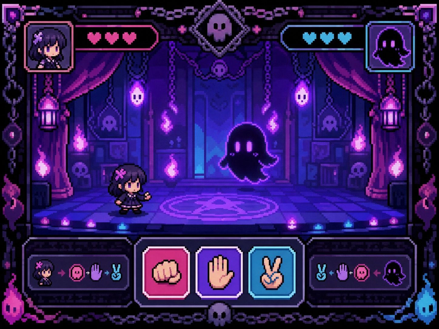 色情猜拳GHOST篇 角色养成 演示图 1